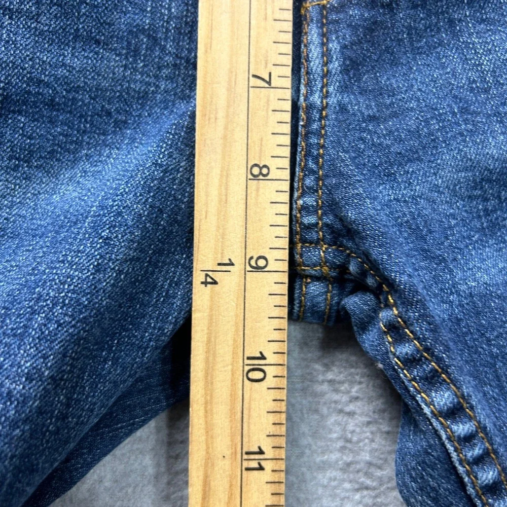 Levi's Straight Leg Jeans Mens 33x30 Blue Water<Less Medium Wash Denim Regular